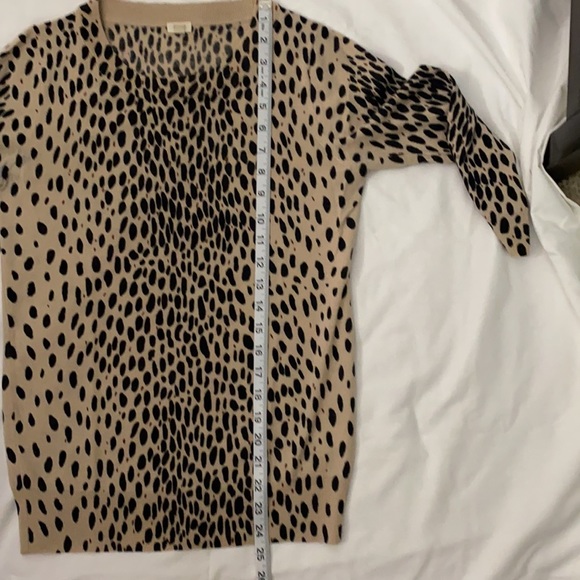 JCrew Factory leopard printed Charlie sweater - Picture 10 of 11